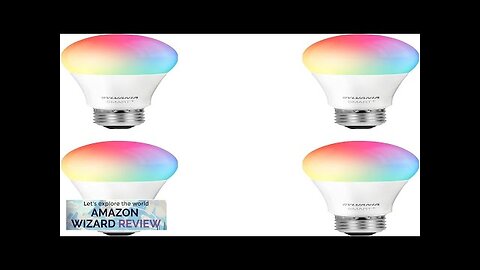 SYLVANIA Wifi LED Smart Light Bulb 60W Equivalent Full Color and Tunable Review