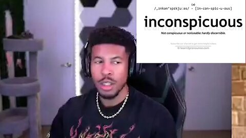 LowTierGod Doesn't Know What The Word Inconspicuous Means Even Though He's Read Every Dictionary