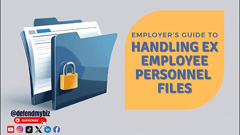 Employer Law: How To Handle An Ex Employee's Personnel File Request