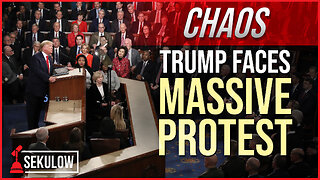 CHAOS: Trump Faces Massive Protest