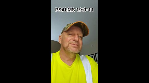 #PSALMS19:9-11 "GOD'S WORD ! MORE IMPORTANT THAN SLEEP !"