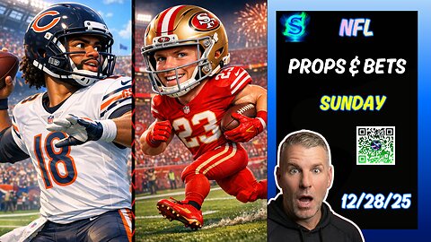 🏈 Best Week 17 Football Picks | Bears vs 49ers | NFL Player Props | | Prizepicks Today 12/28