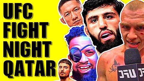 UFC QATAR MEME-CAP RECAP | Arman DROWNS Hooker, Ian Garry ESCAPES Belal, Chaos After Slow Start