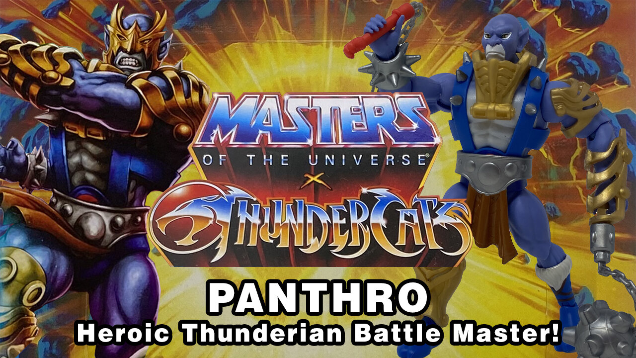 Panthro - Masters of the Universe X ThunderCats - Unboxing & Review
