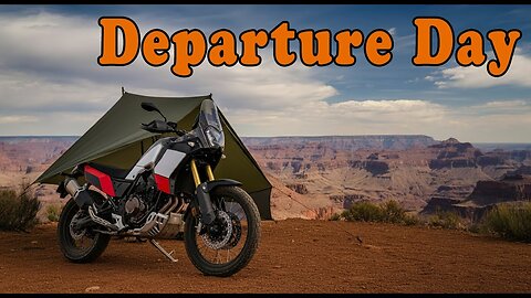 Departure Day - ep. 1 One-Leg motorcycle adventure 2025