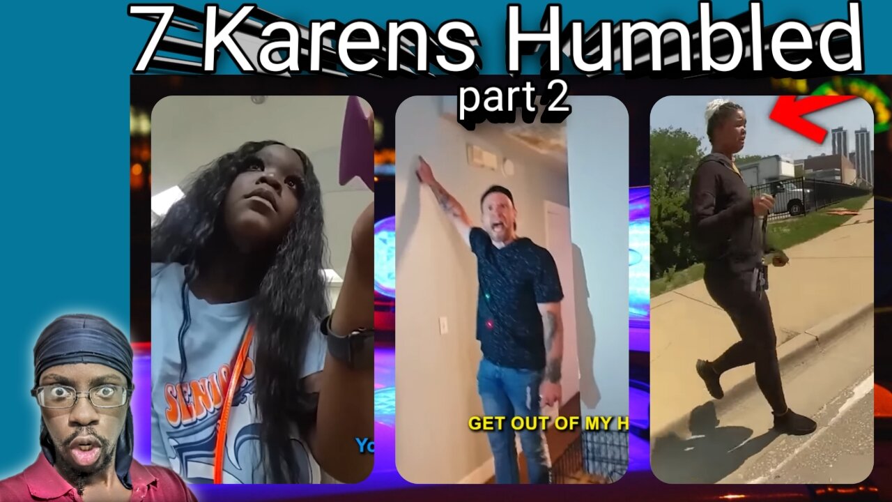 5 More Karens Trying to Act Tough Going Wrong Countdown 3-7 full reaction