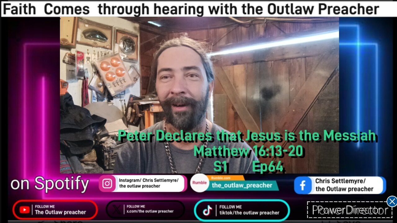 Peter Declares that Jesus is the Messiah Matthew 16:13-20 S1 Ep64