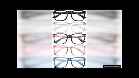 5 Pack Reading Glasses for Women Men Blue Light Blocking Computer Readers Review