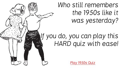 1950s Quiz