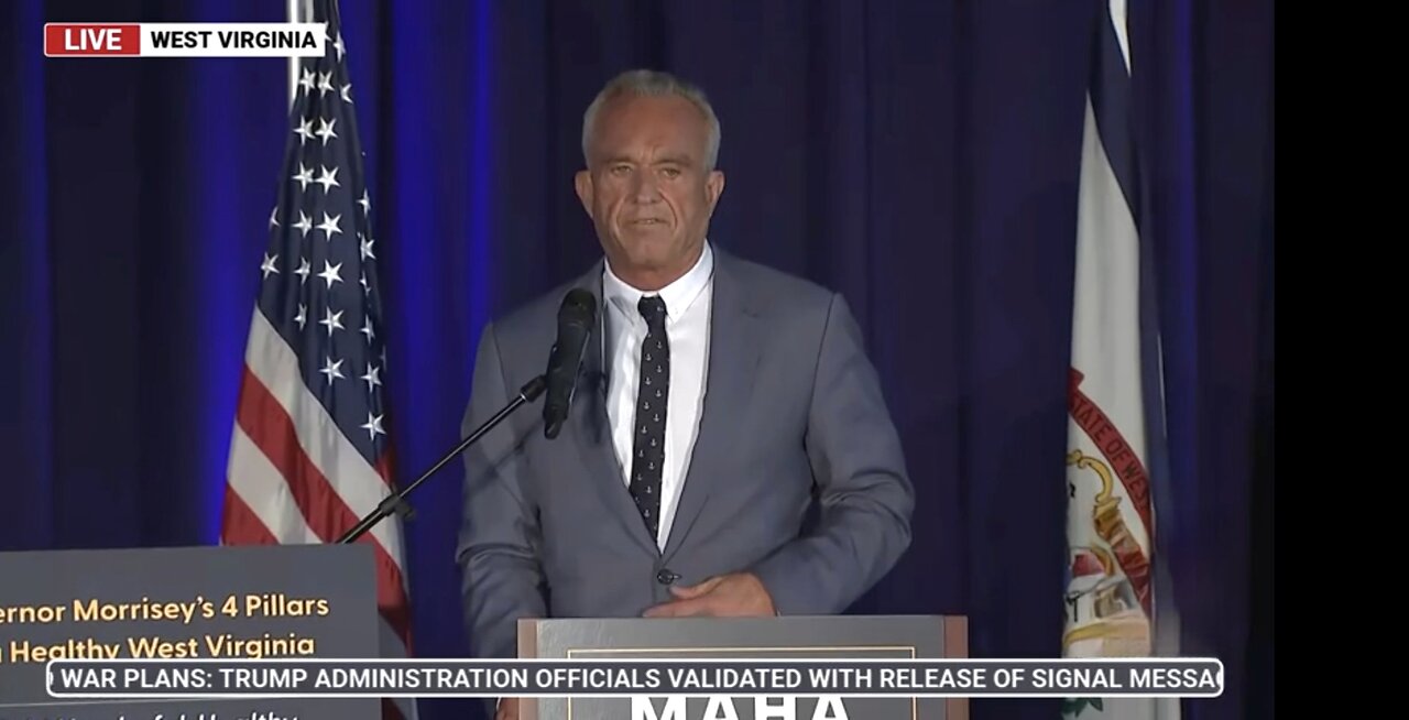FULL SPEECH: HHS Secretary RFK Jr. and Gov. Patrick Morrisey in West Virginia