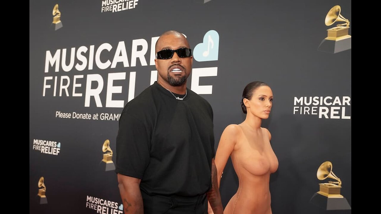 Kanye West & Bianca Censori’s Shocking Grammy 2025 Appearance – Uninvited & Escorted Out! #kanyewest