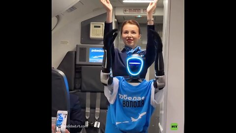 Un robot humanoide se convierte en asistente de vuelo en Rusia