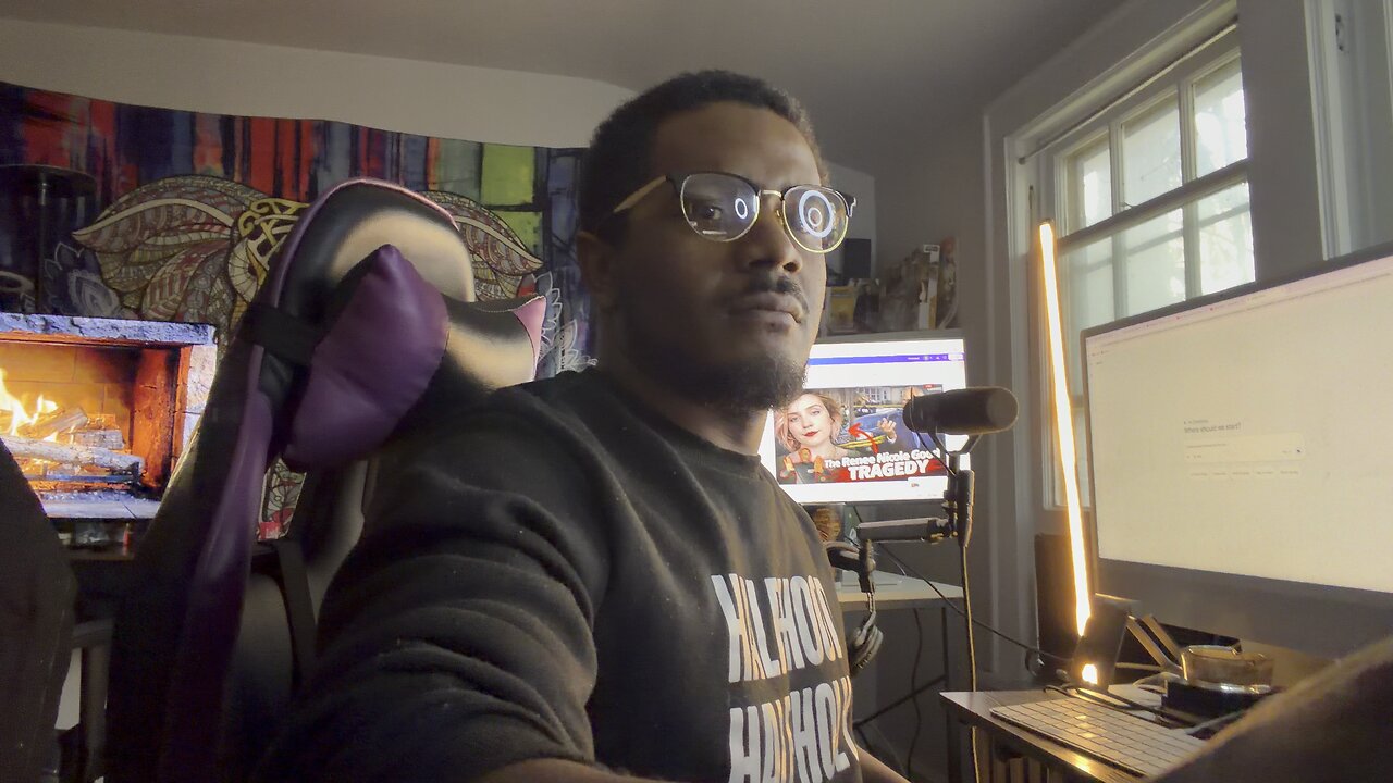 Prepping for YouTube show part 1