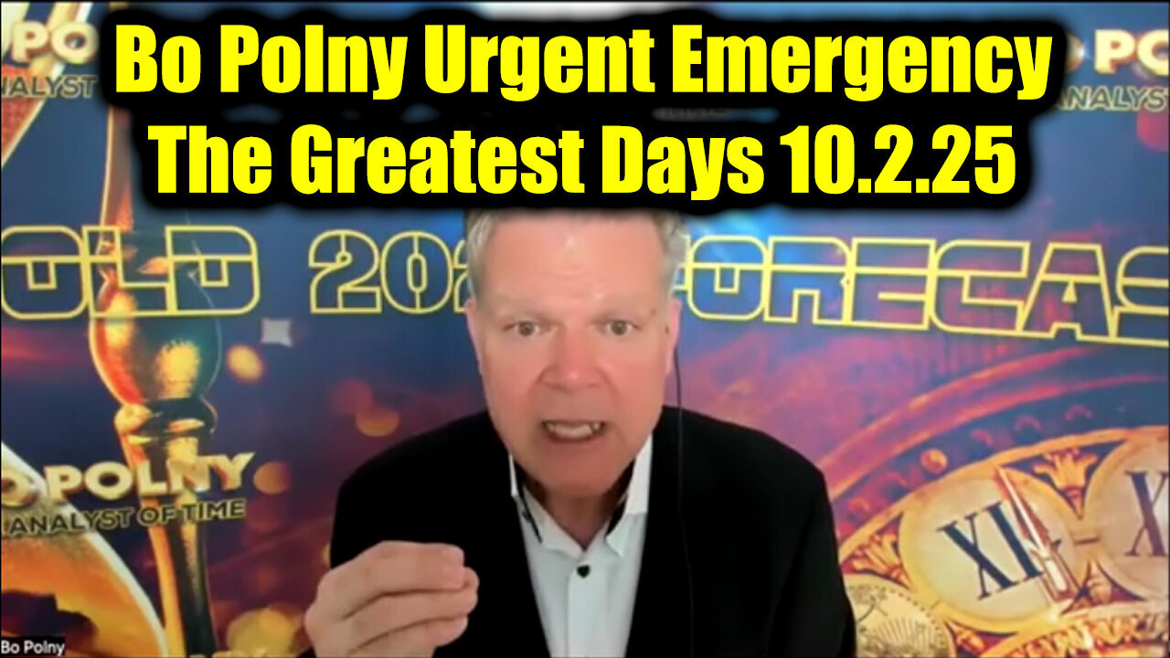 Bo. Urgent Emergency 10.2.25 - The Greatest Days