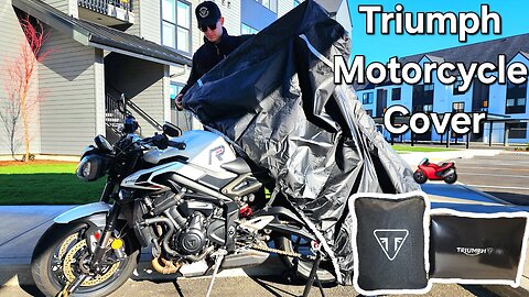 Triumph - Motorcycle Cover (Detailed Review) #Street Triple #Thruxton #Bonneville #Tiger #Scrambler