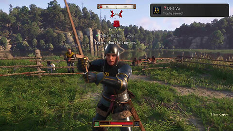 Kingdom Come Deliverance 2 - Déjá Vu (You defeated Capon during practice. Again) Missable Trophy