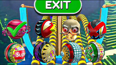 Going Balls:- Challenge Level Which Ball Cross This Hard Level Who will win 🏆 (Android,IOS Gameplay