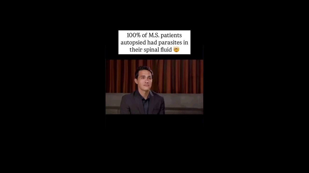 100% of MS patients autopsied had parasites in their spinal fluid