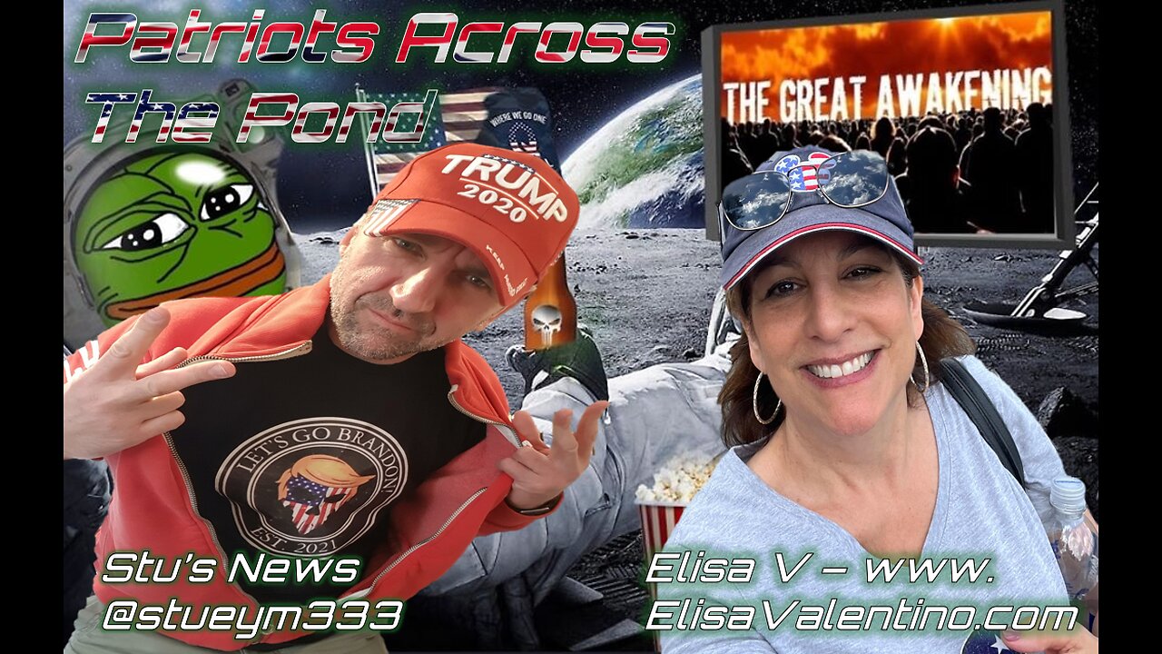 Patriots Across The Pond Ep4 - Weekly Show LIVE w/ Elisa V - 3.30pm GMT/1030am EST 🙏🏽🕉❤️ 9-10-2025