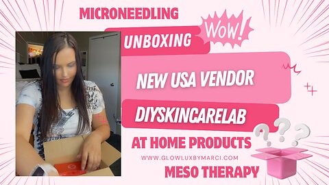 DIYSkincarelab UNBOXING US BASED company