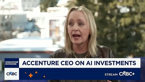 Accenture CEO on AI: It's 'going to change how we all live day to day'
