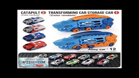 Transform toy car catapult toy car combination color box packaging Review