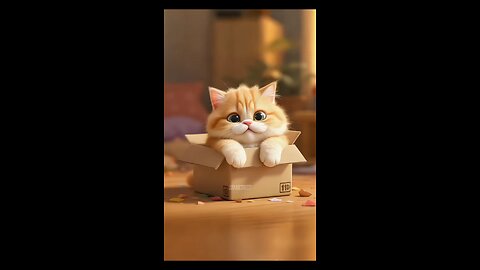 Just chillin' and lookin' cute in his cardboard kingdom #shorts