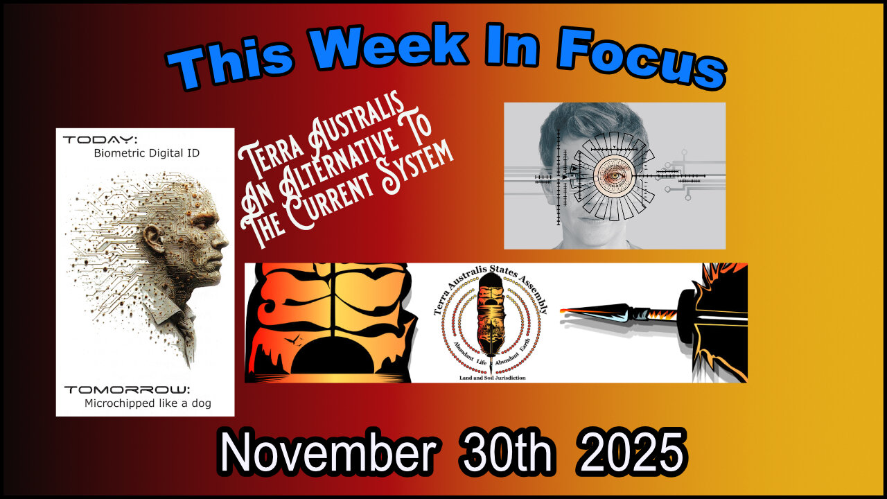 This Week In Focus - Terra Australis States Assembly