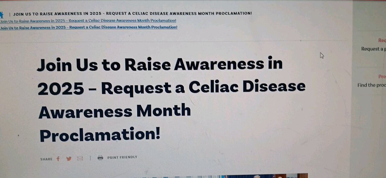 Celiac Disease Awareness Month Is May