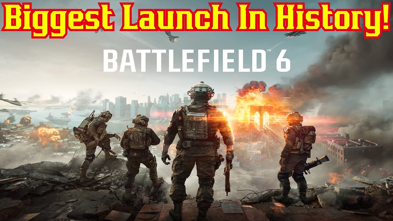 Battlefield 6 Launch Makes History CRUSHING Steam Numbers With Biggest Opening Of The Franchise