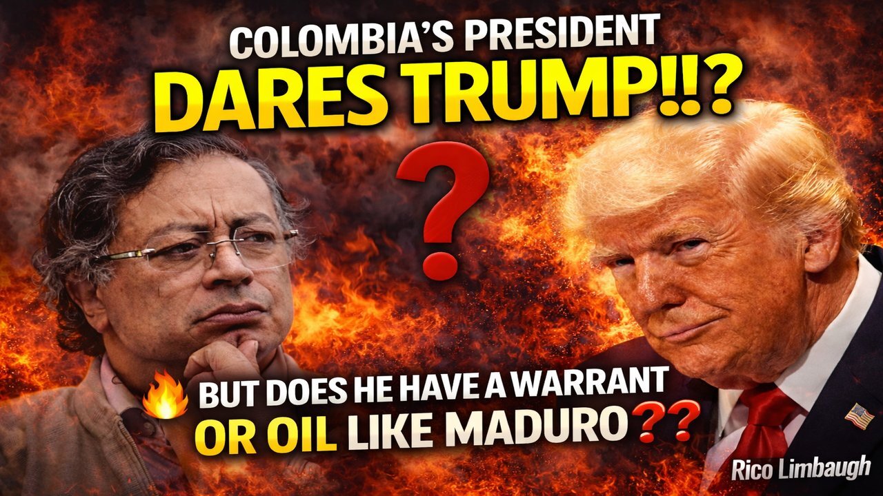 Colombia’s President DARES Trump 😳 But Does He Have a Warrant or Oil Like Maduro❓❓