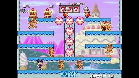 MAME ARCADE EMULATOR DIET GO GO ON ASUS G750JS LAPTOP THROW 🎂 MAKE ENEMY FAT AND THEN ATTACK 👏