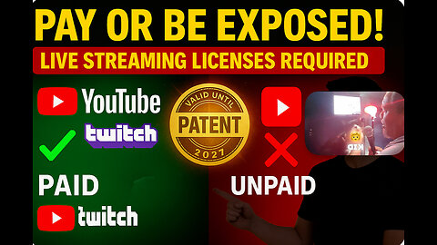 🚨 Exposing Live Streaming: Patents, Licenses, & Who’s REALLY Paying 🚨