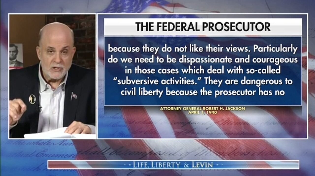 Levin: Tremendous Damage Has Been Done To The Rule Of Law