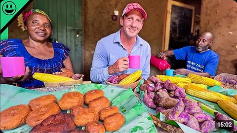 RWANDA Village Food!! RARE African Cooking and Banana Beer!!