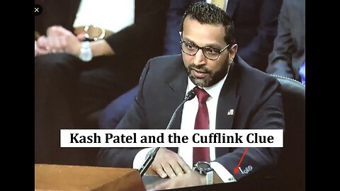 Kash Patel and the Cufflink Clue