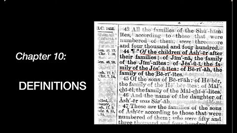 RULERS OF EVIL: Ch.10 'Definitions' (Audio Book/Visuals) By Tupper Saussy