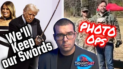 UK Banning "Ninja Swords" Trump Admin PHOTO OPS, Rumble goes BIG & small TC 5/27/25