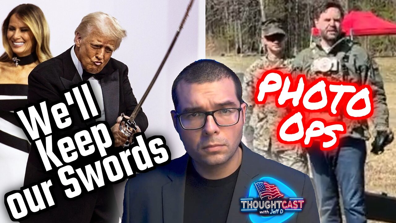 UK Banning "Ninja Swords" Trump Admin PHOTO OPS, Rumble goes BIG & small TC 5/27/25
