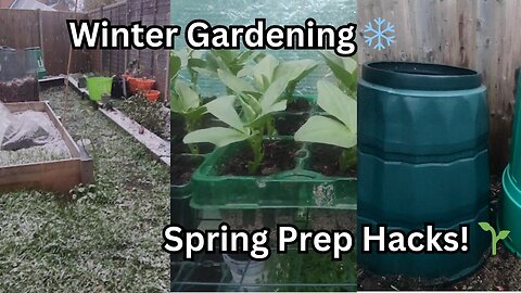 Winter Gardening: How to Prepare for Spring 🌱 | Tips for a Thriving Garden