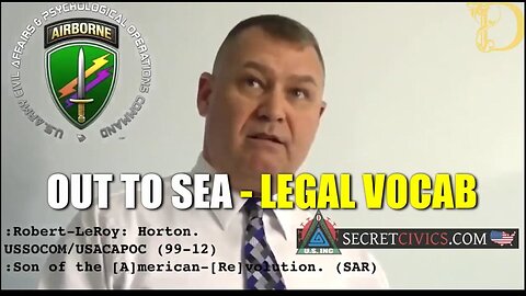 📽 Robert Leroy Horton: Unveiling Maritime Law & Hidden Language Mysteries