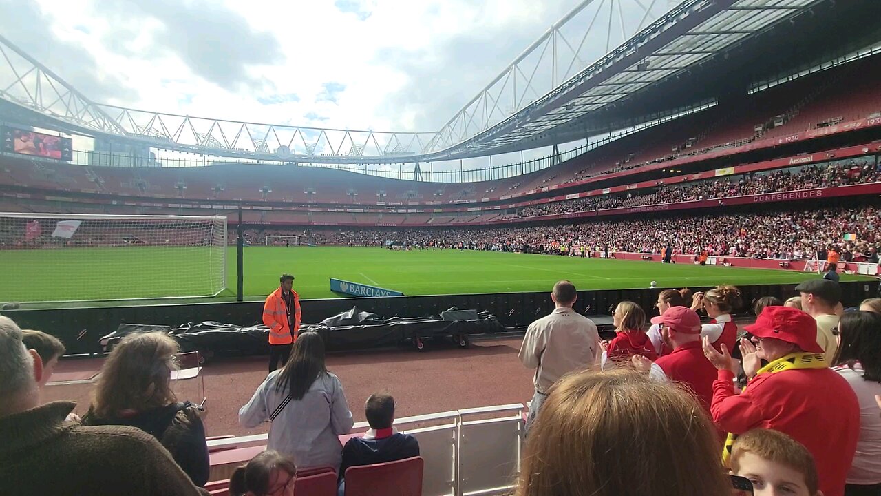 Everything ready for the Match. WSL Arsenal VS Aston Villa 2025