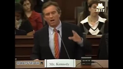 Some people definitely did not expect me to dig up this old clip. This is Kennedy in 2008 testifyi