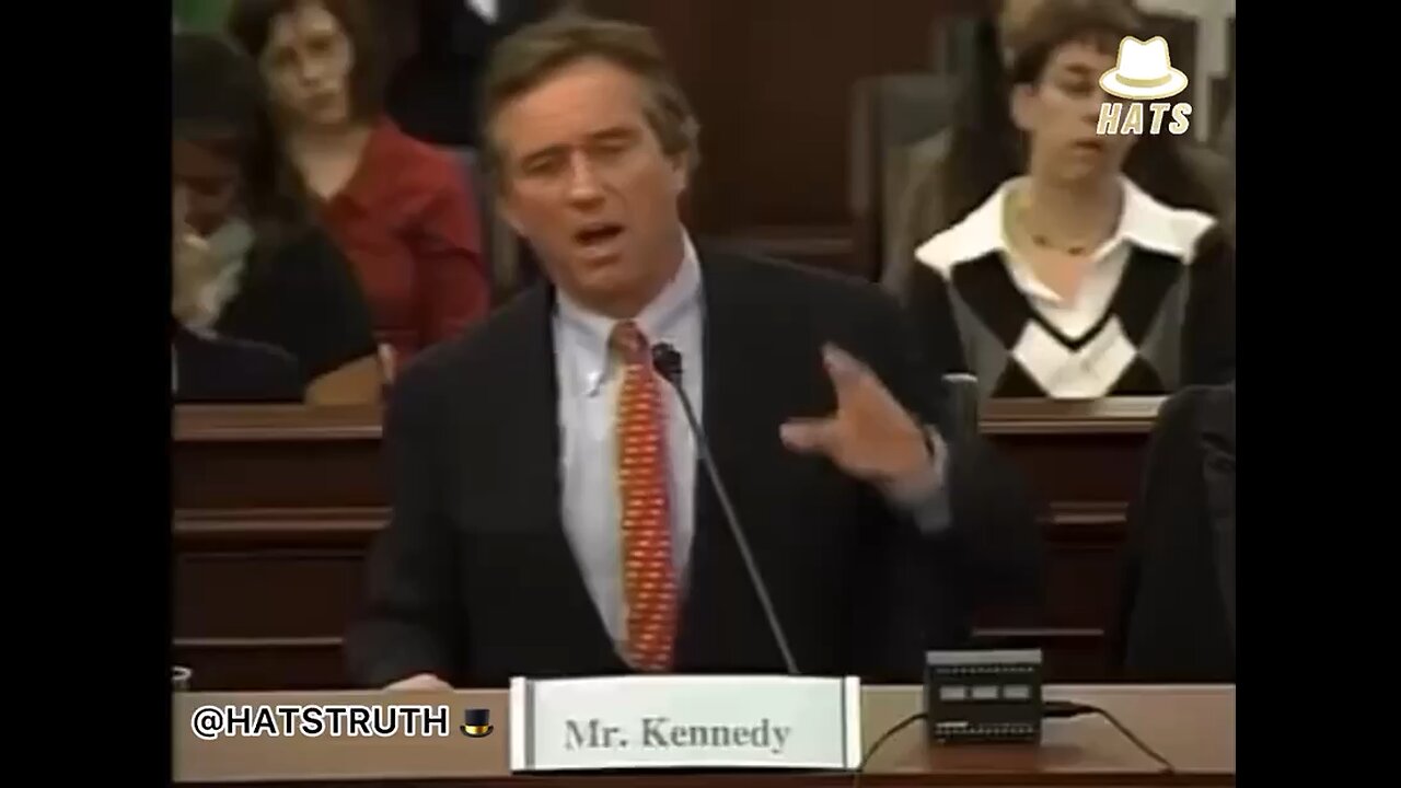 Some people definitely did not expect me to dig up this old clip. This is Kennedy in 2008 testifyi