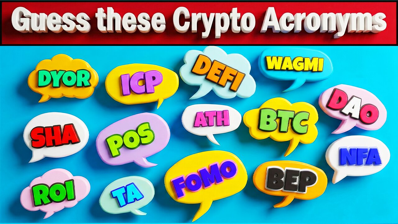 Crypto Acronym Blitz challenge! - 01