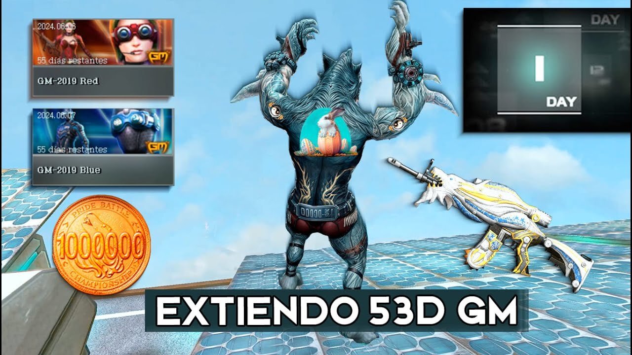 Extiendo 53 Días Personajes 【GM】Gasta 26 Millones Oro By: Dieguitomasna➥WolfTeam Latino