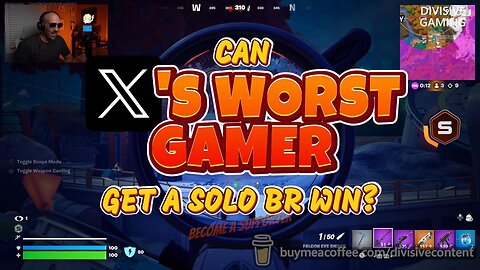 Can X's Worst Gamer Get A Fortnite Solo BR Win?