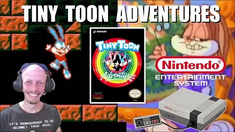 Tiny Toon Adventures (NES): Rescue Babs Bunny from Montana Max in WackyLand with BrightGaming