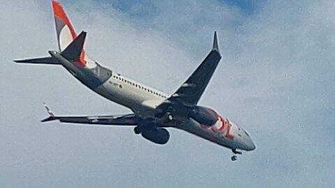 Boeing 737 MAX 8 PS-GPP coming from Guarulhos to Fortaleza