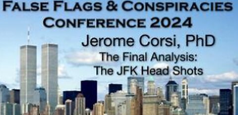 JEROME CORSI, PhD - The Final Analysis: The JFK Head Shots